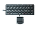 wireless keyboard with touchpad
